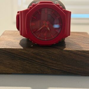 G-Shock
Men's Analog-Digital Red Resin Strap 45.4mm GA2100-4A